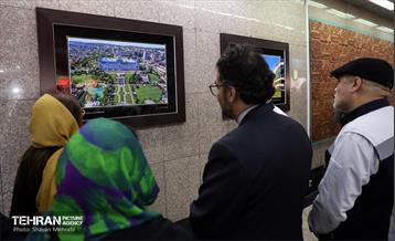 افتتاح نمایشگاه عکس رومانی در ایستگاه مترو تجریش 12