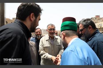 حضور شهردار تهران در کربلای معلی در روز عرفه