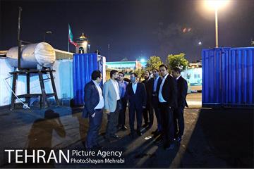 شهردار شب غلامحسین محمدی رئیس مرکز ارتباطات و امور بین الملل شهرداری تهران 11