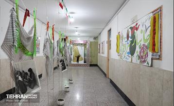 آیین نواختن زنگ بازگشایی دبیرستان دخترانه میثاق 14