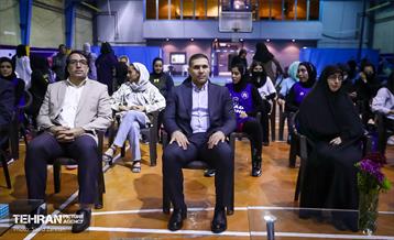 مسابقات بسکتبال بانوان شهر تهران 10