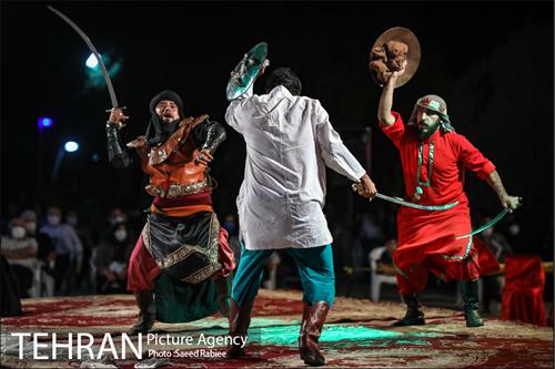 تعزیه خوانی اباعبدالله الحسین(ع) در بوستان لاله 39