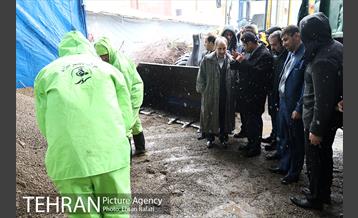 بازدید شهردار تهران از ستاد برف روبی منطقه 11 20