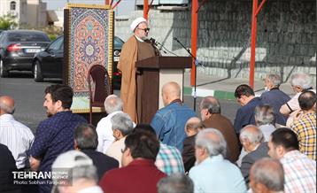 اقامه نماز عید فطر در محله بهرود 28