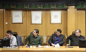 دیدار جمعی از نمایندگان مجلس شورای اسلامی با شهردار تهران  12