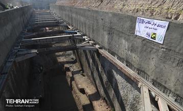 تور بازدید خبرنگاران از کارگاه‌های متروی شهر تهران 7