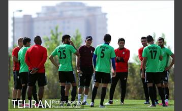 تمرین تیم ملی فوتبال 9