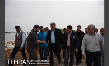 بازدید شهردار تهران ازمناطق سیل زده خوزستان 19