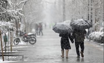 بارش برف در تهران 41
