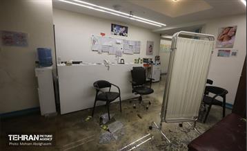 آتش‌سوزی در بیمارستان گاندی تهران 16