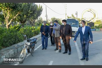بازدید معاون هماهنگی امور مناطق از منطقه 5