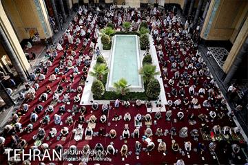 اقامه نماز عید فطر در مسجد امام حسین(ع) 23