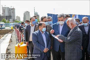 آیین آغاز عملیات اجرایی احداث نخستین قطعه از خط ۱۰ مترو 45