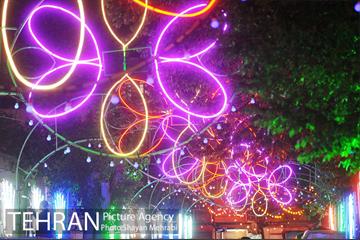 خیابان های تهران در شب میلاد امام زمان (عج) 6