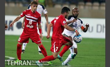 دیدار تیم‌های فوتبال پرسپولیس و الوحده