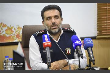 نشست خبری مدیرعامل سازمان آتش‌نشانی 2