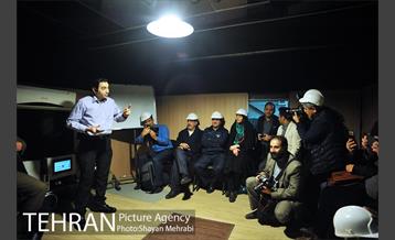 بازدید احمد مسجد جامعی از مراکز مرتبط با زلزله تهران 59