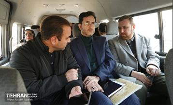 بازدید عضو شورای اسلامی شهر تهران از منطقه ۵