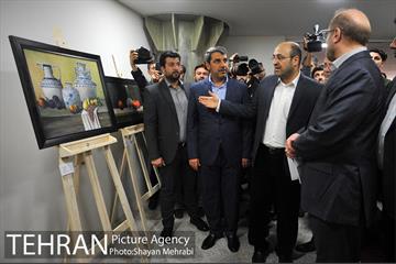 افتتاح "ایوان انتظار" با حضور شهردار تهران 12
