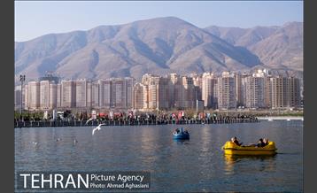 دریاچه زیبای چیتگر 15