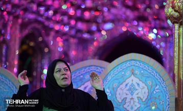 احیای شب بیست‌ویکم ماه رمضان امامزاده پنج تن لویزان 46