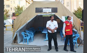 مانور زلزله امن و اسکان اضطراری منطقه 5 6