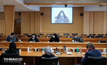 نشست خبری مشاور شهردار و مدیرکل امور بانوان شهرداری تهران 3