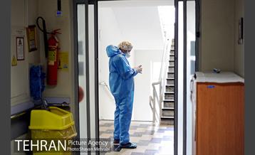 بخش بیماران کرونایی بیمارستان بوعلی 18