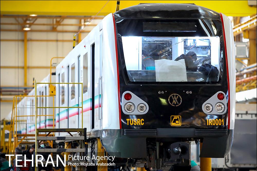 بازدید از اولین قطار ملی مترو 29