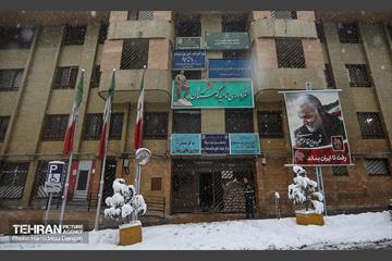 به وقت خدمت؛ برف‌روبی منطقه 1 شهرداری تهران 24