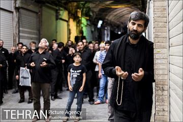 عزاداری سنتی شهادت حضرت امیرالمومنین(ع) در بازار تهران‎ 16