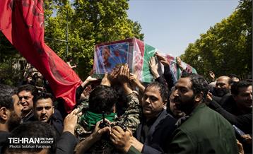 تشییع پیکر شهید حسین امیرعبداللهیان در وزارت خارجه 2