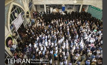 تشییع پیکر پدر شهیدان خالقی پور 26