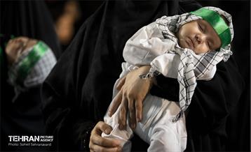 مراسم شیرخوارگان حسینی در آستان عبدالعظیم الحسنی(ع)  8