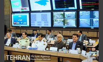 دومین جلسه شورای هماهنگی مدیریت بحران شهر تهران 22