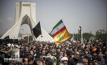 تشییع پیکر شهدای خدمت - ۴ 13