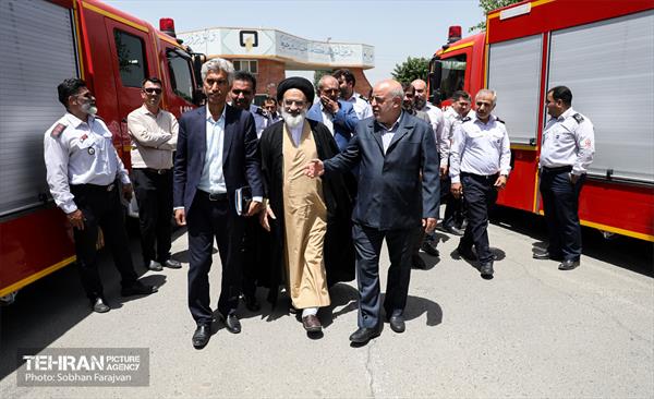بازدید نمایندگان مجلس از مرکز آموزش بین‌المللی آتش‌نشانی 35