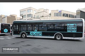 بهره‌برداری از اتوبوس های برقی شهر تهران 33