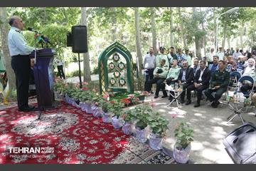 آیین نام گذاری پل بهاران به نام شهید امنیت محمدعلی بایرامی
