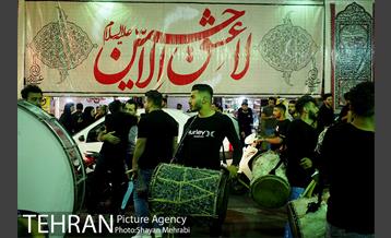 عزاداری شب پنجم ماه محرم در محله گرگان 16