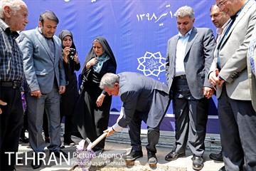 مراسم کلنگ زنی پلازای خیابان دعوتی 2