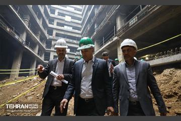 بازدید اصحاب رسانه از پارکینگ نیایش 21