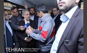 بازدید دکتر نجفی از واگن سازی پارس 18