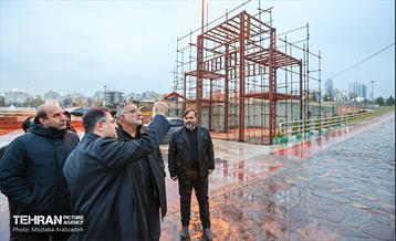 بازدید شهردار تهران از منطقه فرهنگی و گردشگری عباس اباد 5