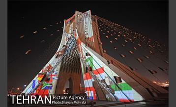 نورپردازی برج آزادی 10