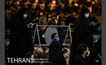 مراسم احیا شب بیست و یکم ماه مبارک رمضان در مسجد امام صادق(ع) 6