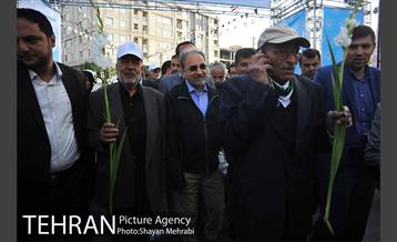 پیاده روی و گردهمایی سالمندان با حضور شهردار تهران 10