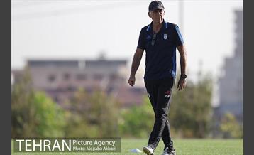 تمرین تیم ملی فوتبال ایران پیش از دیدار دوستانه با توگو 9