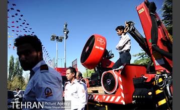 افتتاح ایستگاه 110 آتشنشانی با حضور شهردار تهران 23