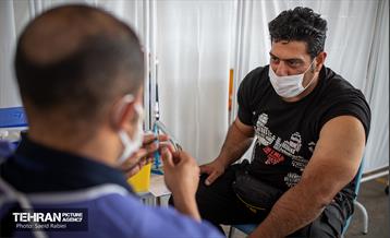 واکسیناسیون رانندگان شرکت واحد اتوبوسرانی 26